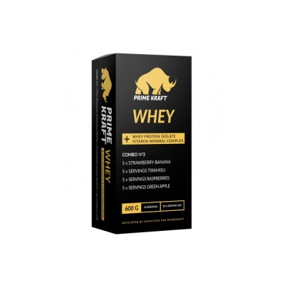 Протеин Prime Kraft  WHEY Combo №1(20 пакетиков 600гр.)
