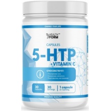 Антиоксидант Health Form 5-HTP + Vitamin C 30 капсул