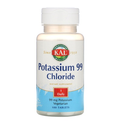 Витамины Innovative Quality KAL Potassium Chloride 100 таблеток