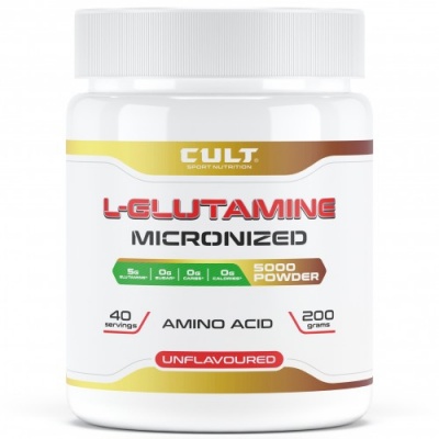 Глютамин Cult L-Glutamine Powder 200 гр