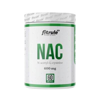Специальный препарат Fitrule NAC 600 мг 60 капсул