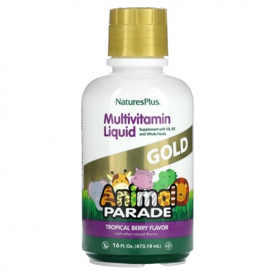 Витамины Natures Plus Kids Multi liquid Animal Parade 473 мл