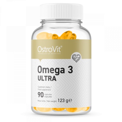 Антиоксидант OstroVit Omega 3 Ultra 90 капсул