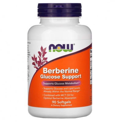 Специальный препарат NOW Berberine 90 капсул