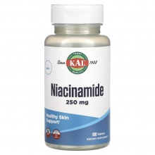 Витамины KAL Niacinamide 250 мг 100 таблеток